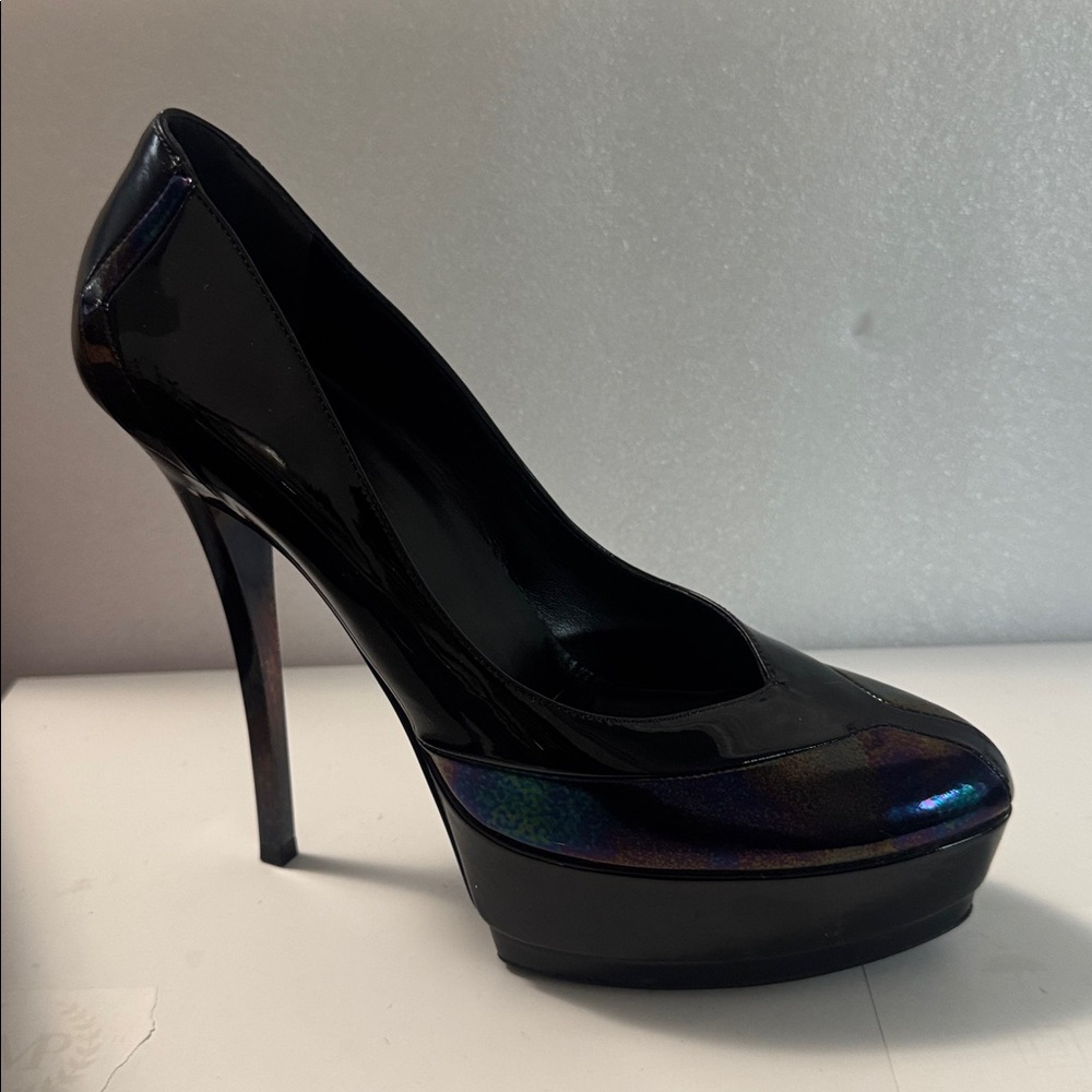 Elegant Gucci Oil Slick Platform Stiletto size 37,5 - Picture 11 of 16